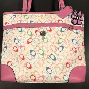 Coach C monogram handbag